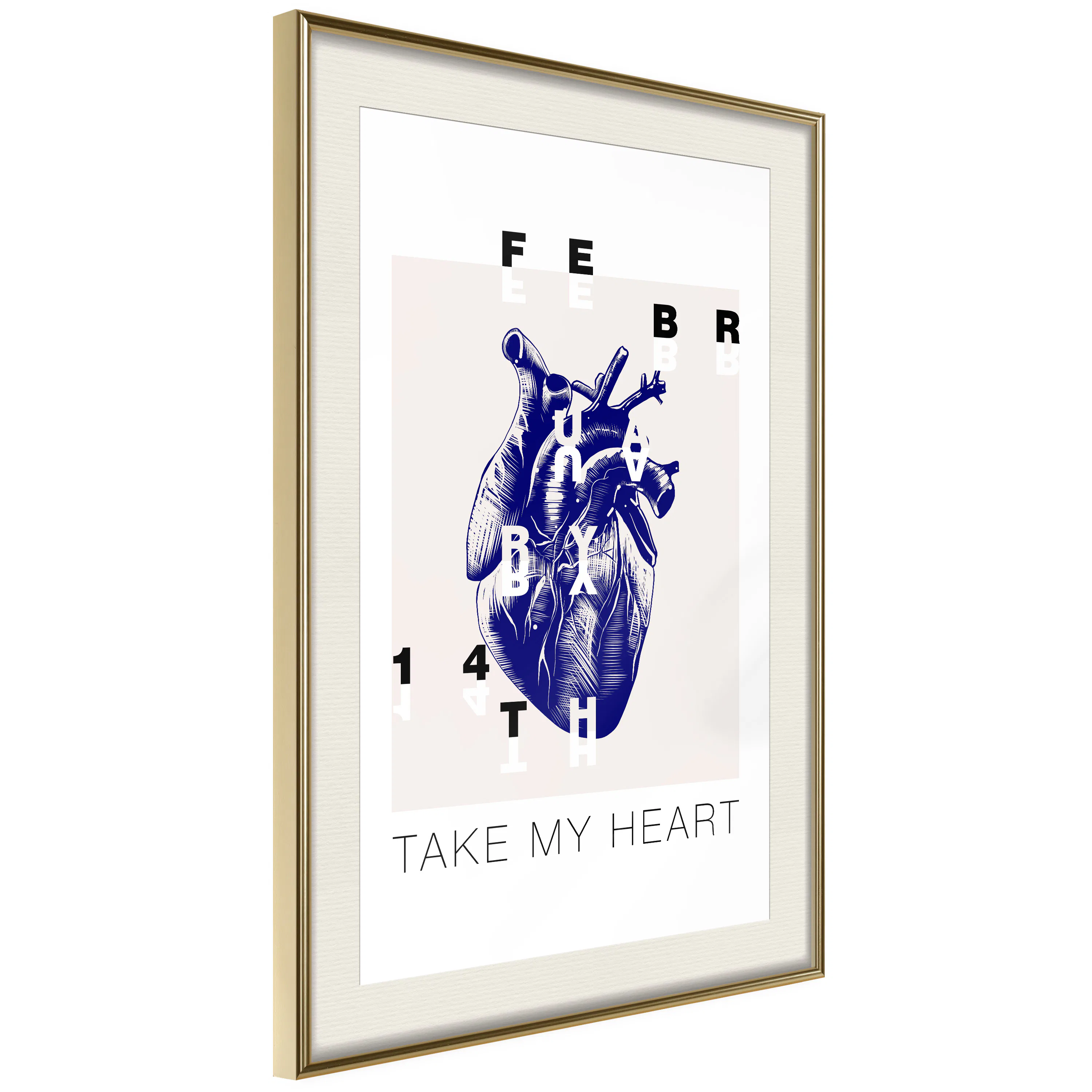 Poster Artgeist Affisch Take My Heart