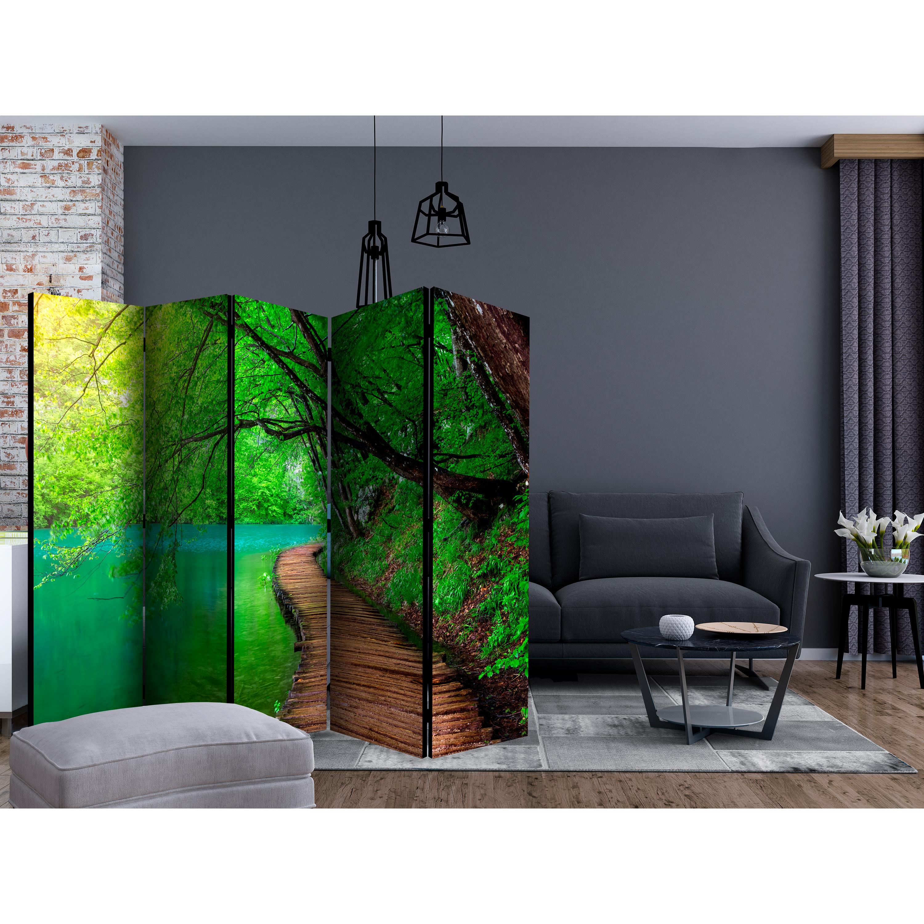 Rumsavdelare Skärmvägg Arkiio Green Peace II 225x172 cm