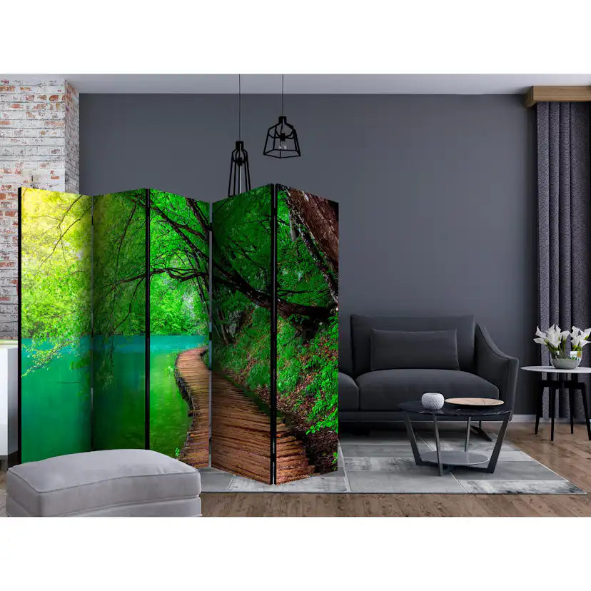 Rumsavdelare Skärmvägg Arkiio Green Peace II 225x172 cm