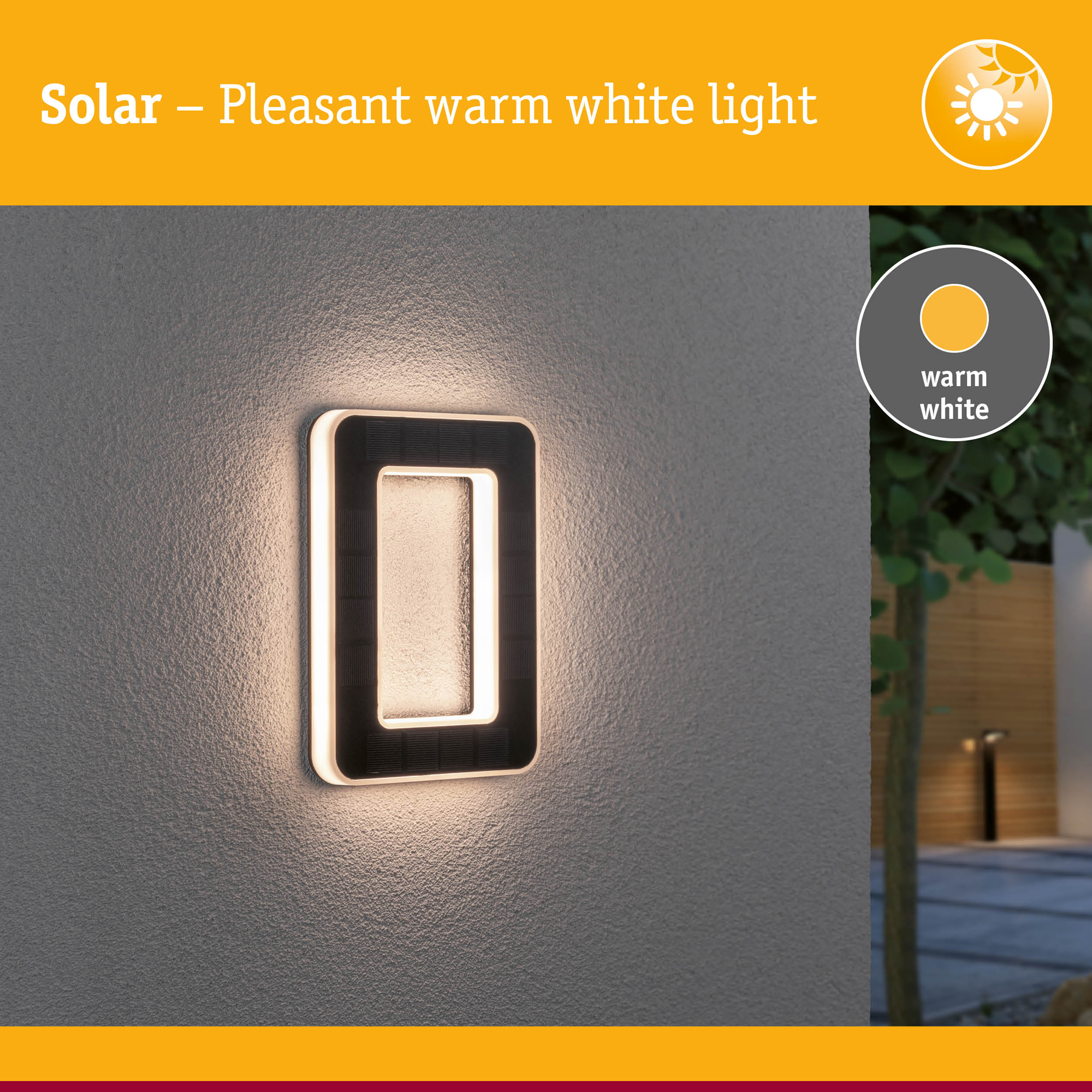 Fasadbelysning Solcell LED Paulmann Husnummer 0-9 med belysning inkl. utbytbart batteri IP44
