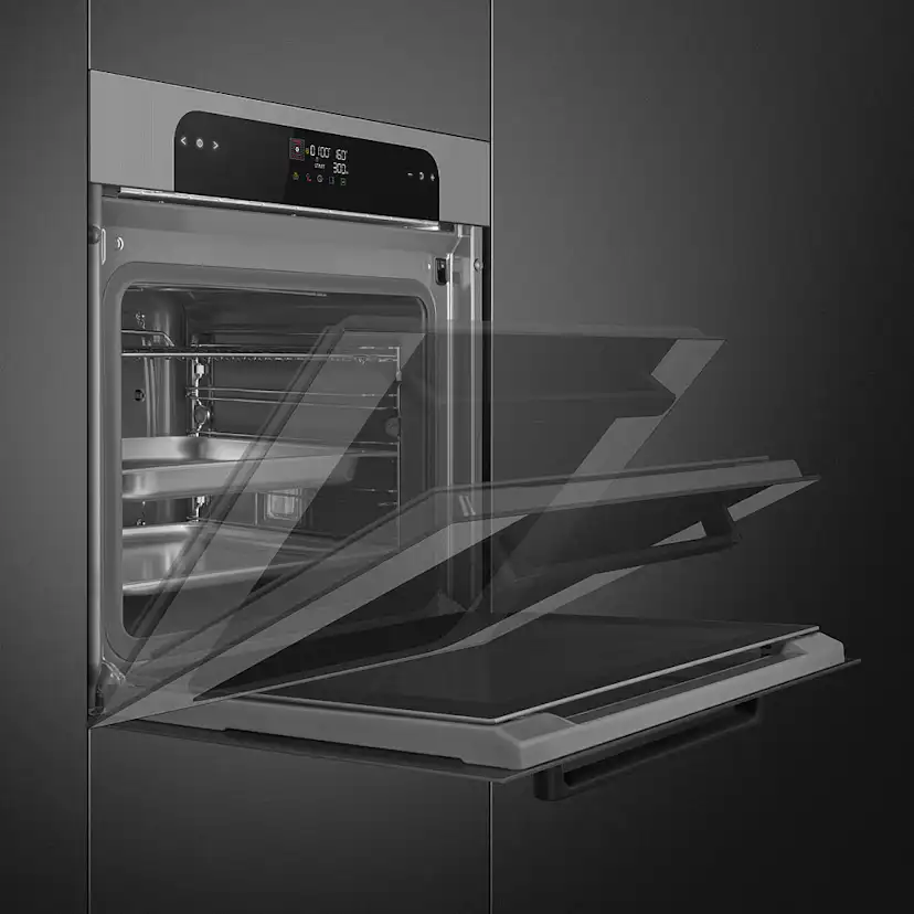 Kombiugn Smeg SO6202S3PS med Sous vide och ångfunktion Silver 60 cm