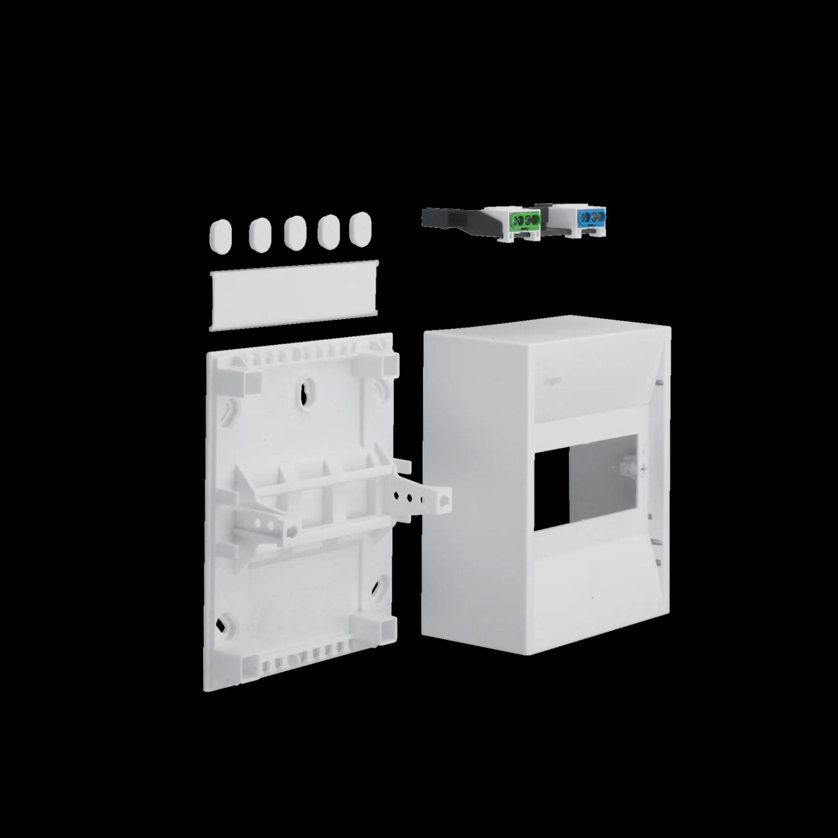 Minikapsl 1 Rad 6 mod 6 moduler
