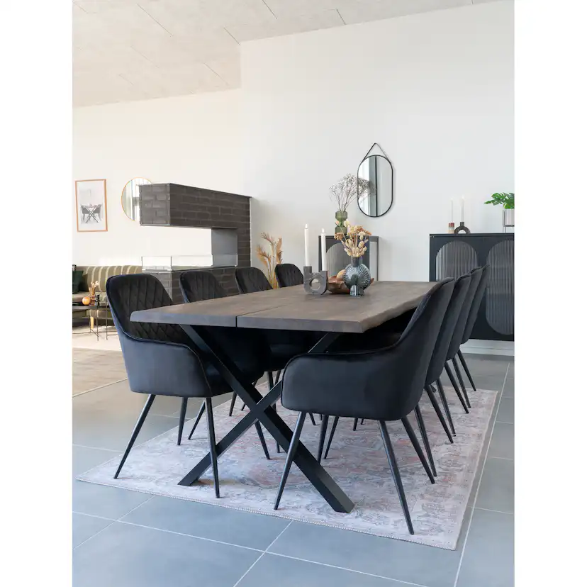 Matstol House Nordic Harbo Sammet
