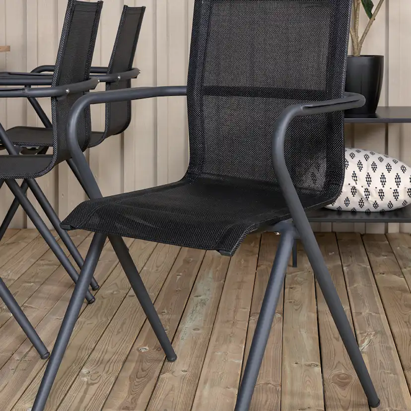 Matgrupp Venture Home Perla med 8 Aspen Matstolar