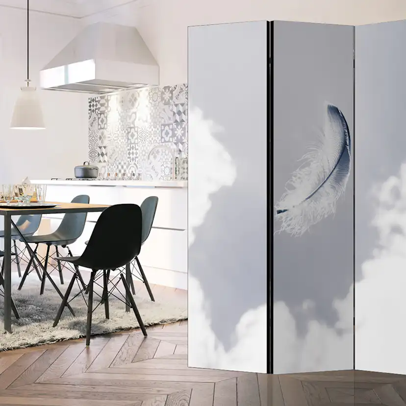 Rumsavdelare Skärmvägg Arkiio Angelic Feather 135x172 cm
