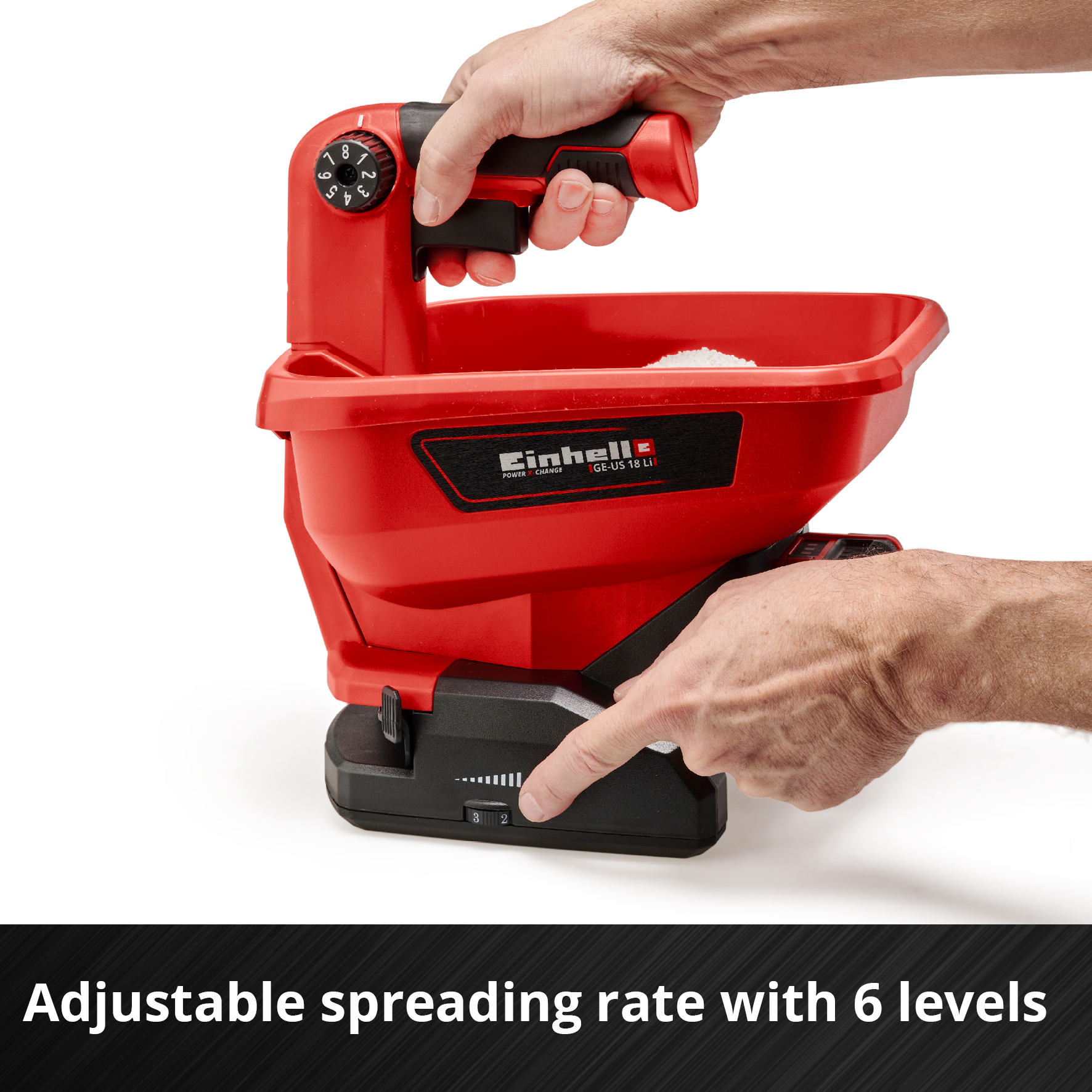 Universalspridare Einhell GE-US 18 Li-Solo utan Batteri
