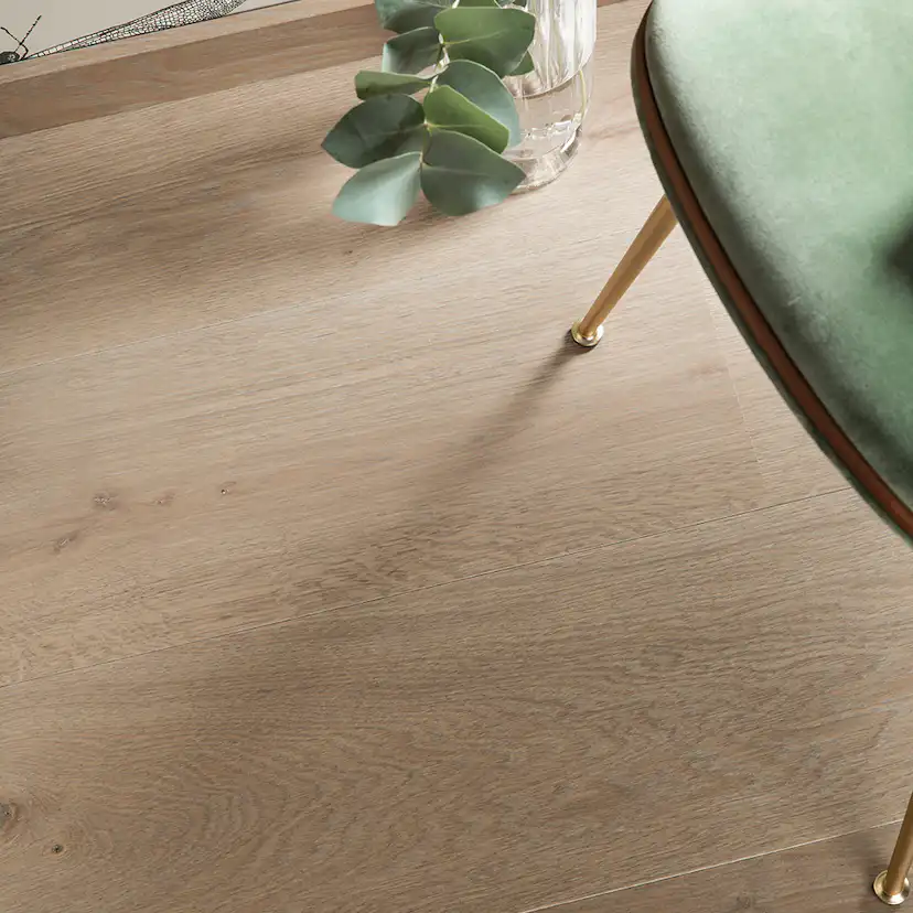 Parkettgolv Boen Ek Vivo 1-Stav Warm Grey Borstad Ultra Matt Lack