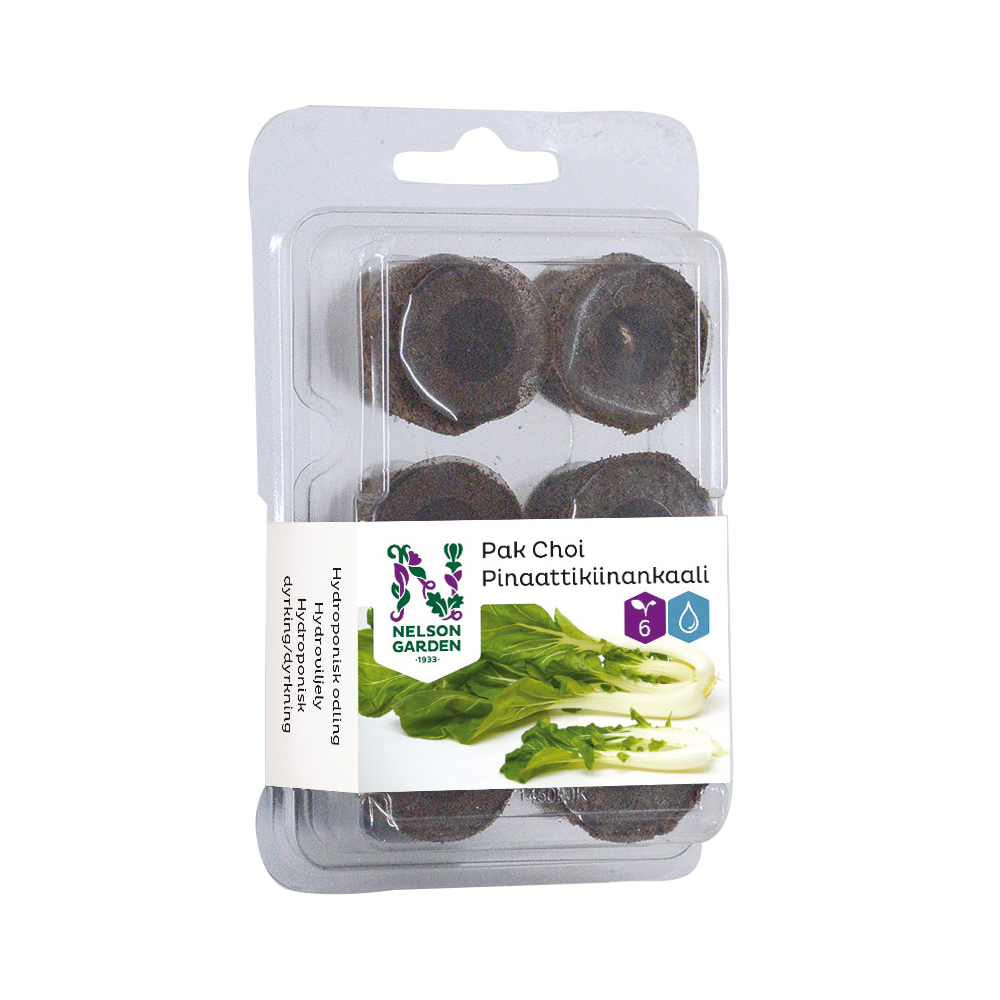 Hydroponisk Fröplugg Nelson Garden Pak choi