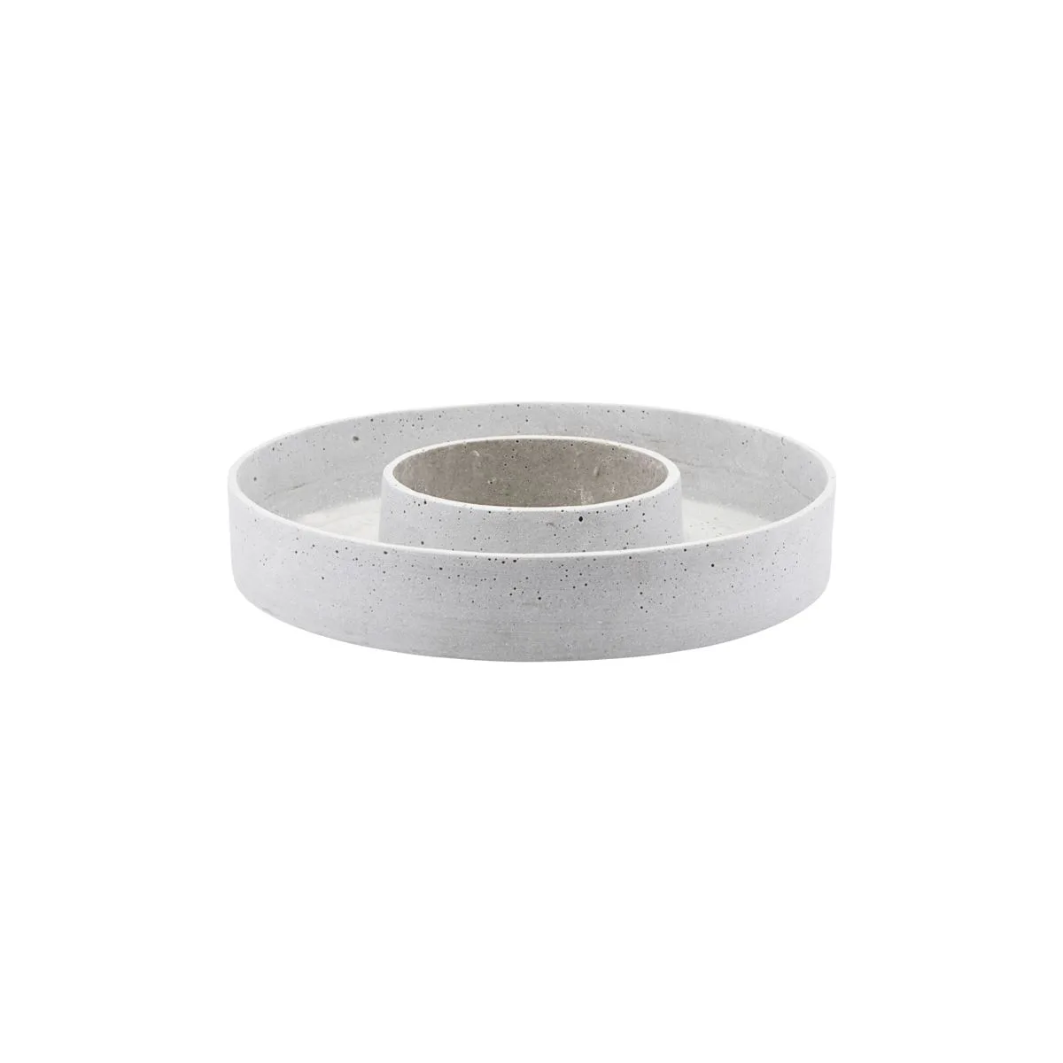 The Ring ljusstake för blockljus Grå