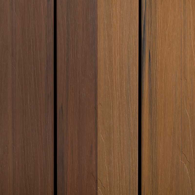 Komposittrall Kärnsund Wood Link DoubleDeck+ 23x140x2800 mm Vändbar 2-färger