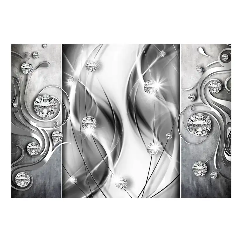Fototapet Arkiio Diamonds In Silver