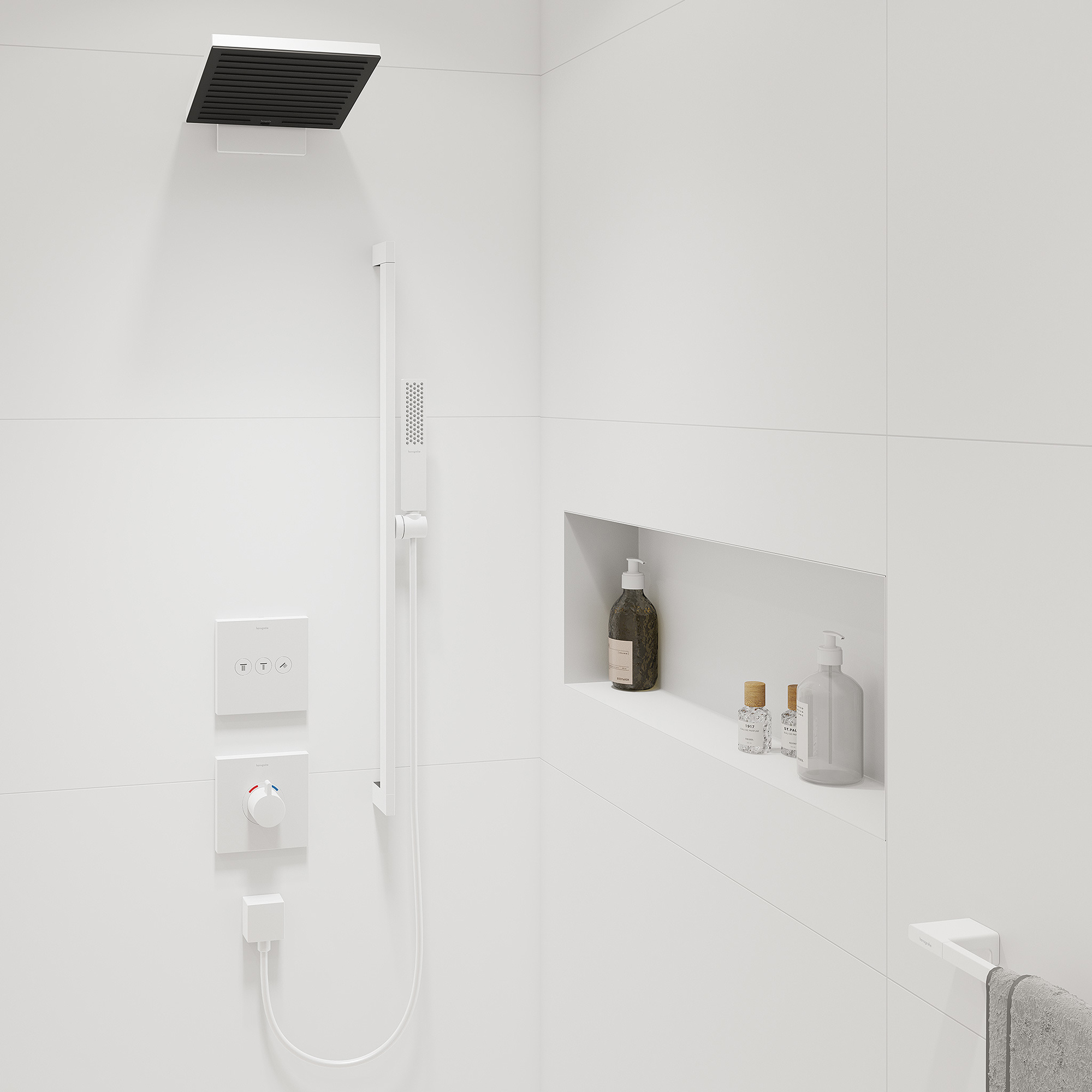 Pinnhanddusch Hansgrohe Pulsify E 100 1jet EcoSmart