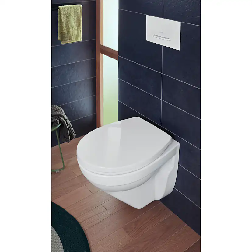 Spolknapp Villeroy & Boch ViConnect installationssystemen 92 Mattvit