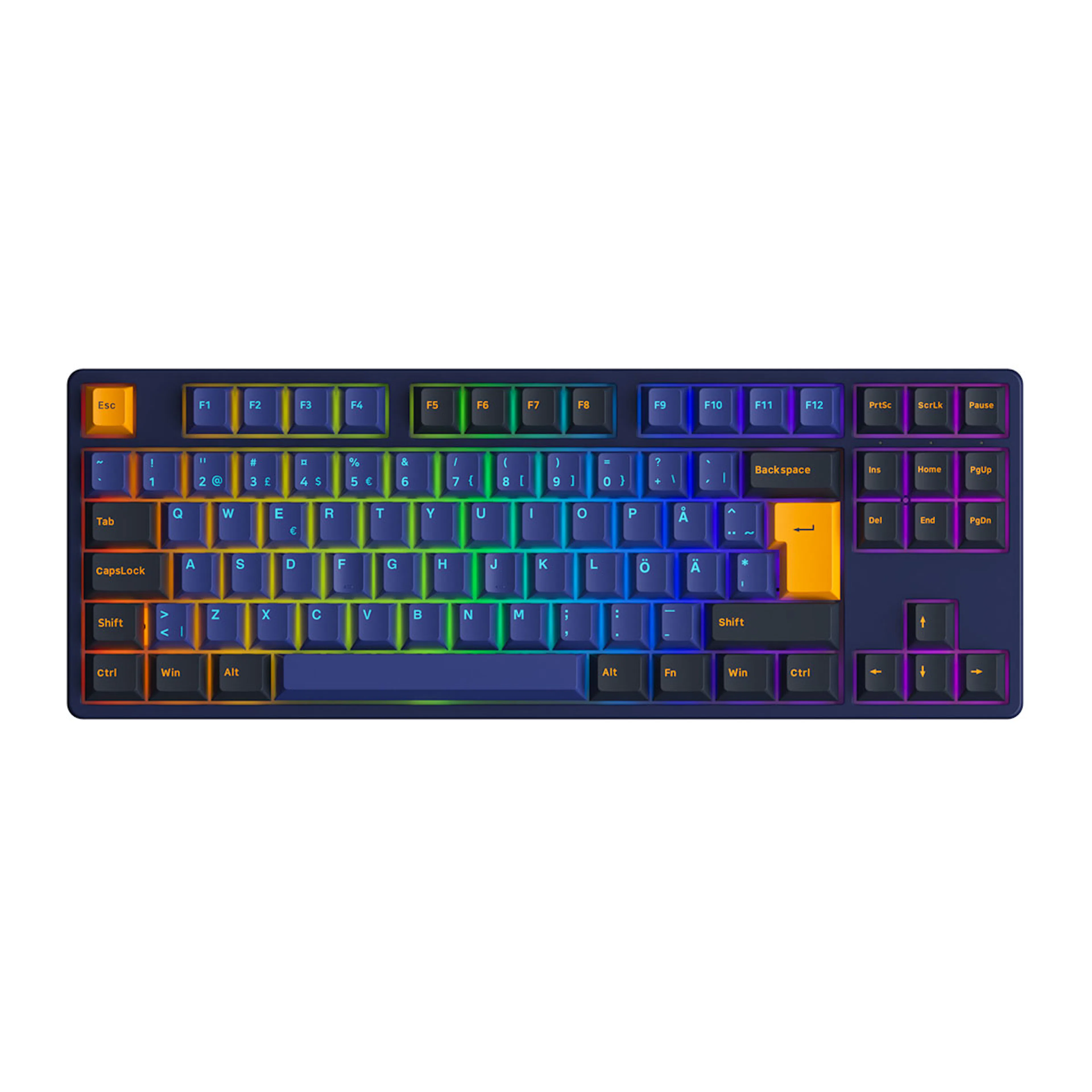 Gamingtangentbord Akkogear 5087B Plus Horizon Med Akko CS Jelly Black