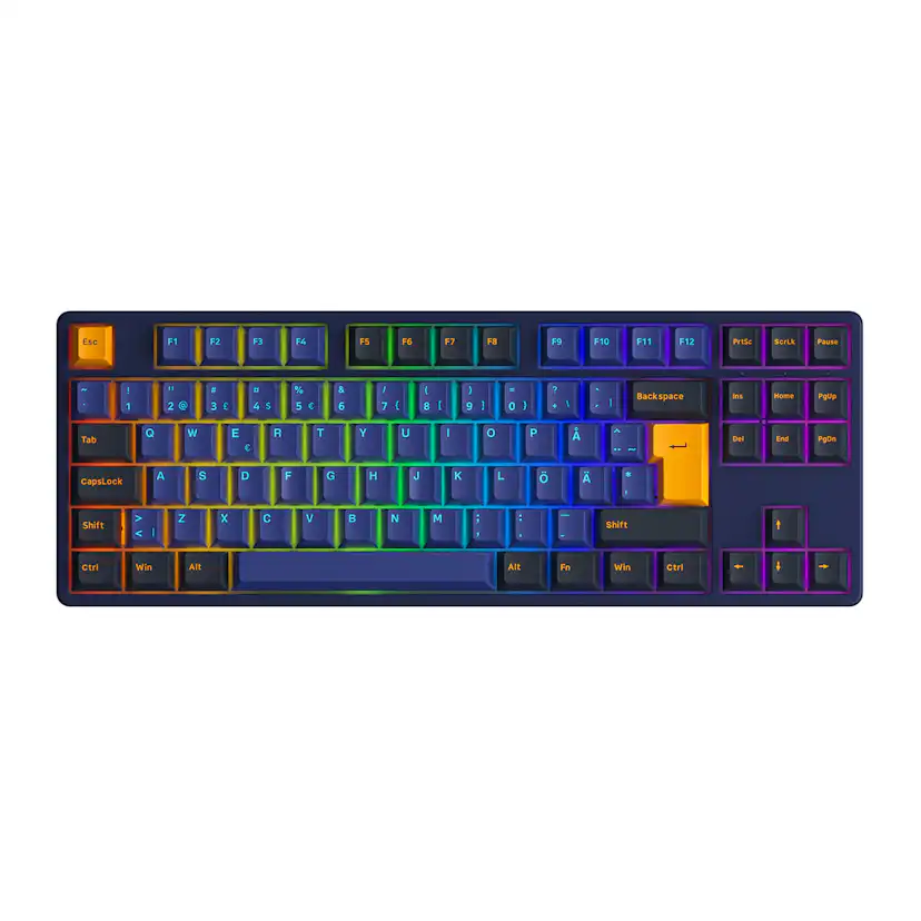 Gamingtangentbord Akkogear 5087B Plus Horizon Med Akko CS Jelly Black