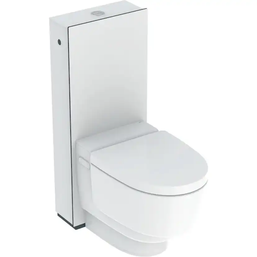 Golvstående Duschtoalett Geberit AquaClean Mera Classic ink Cistern
