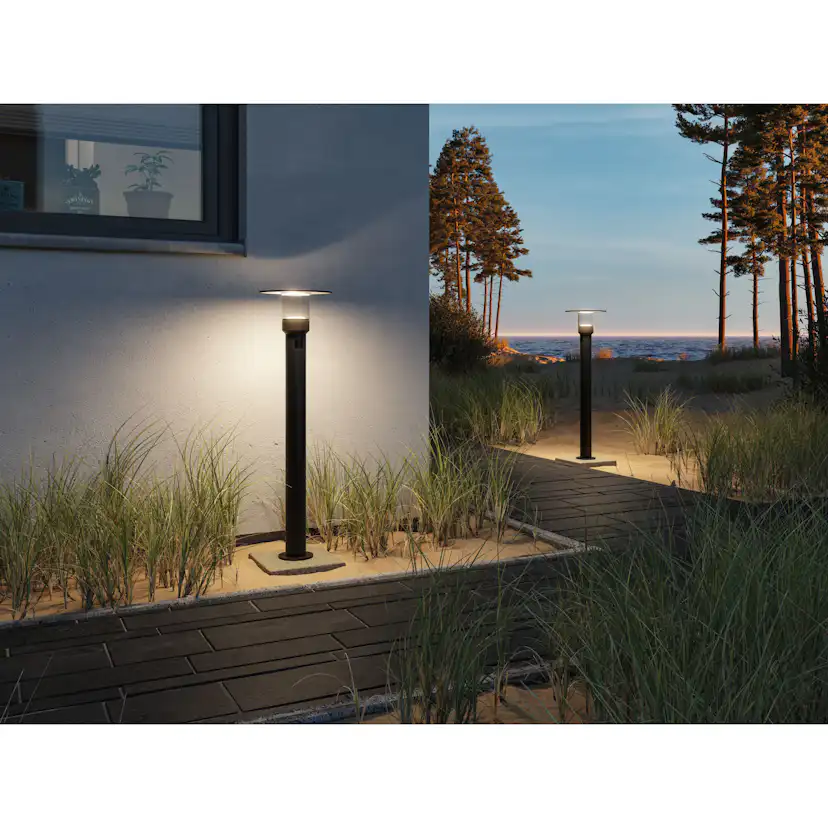 Pollare LED Paulmann Sienna med Skymningsstyrd rörelsedetektor Seawater Resistant IP44 230V