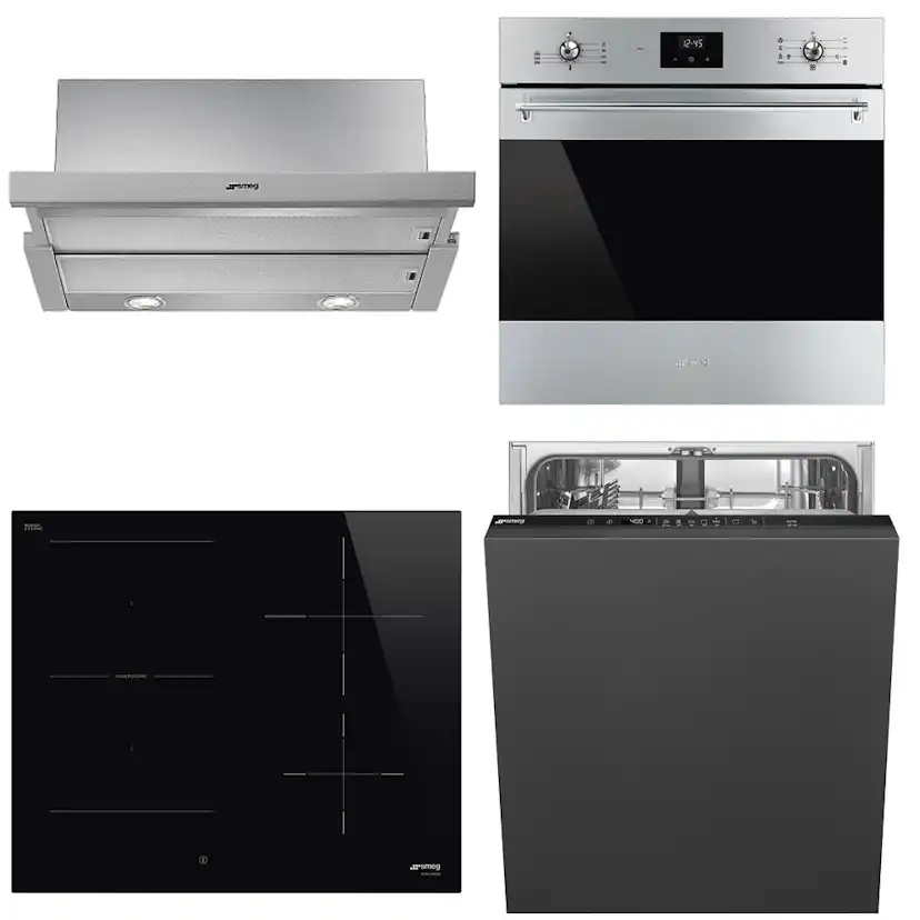 Kökspaket Smeg SF6300TVX + SI1M4644D + STL262D + KSET600XE