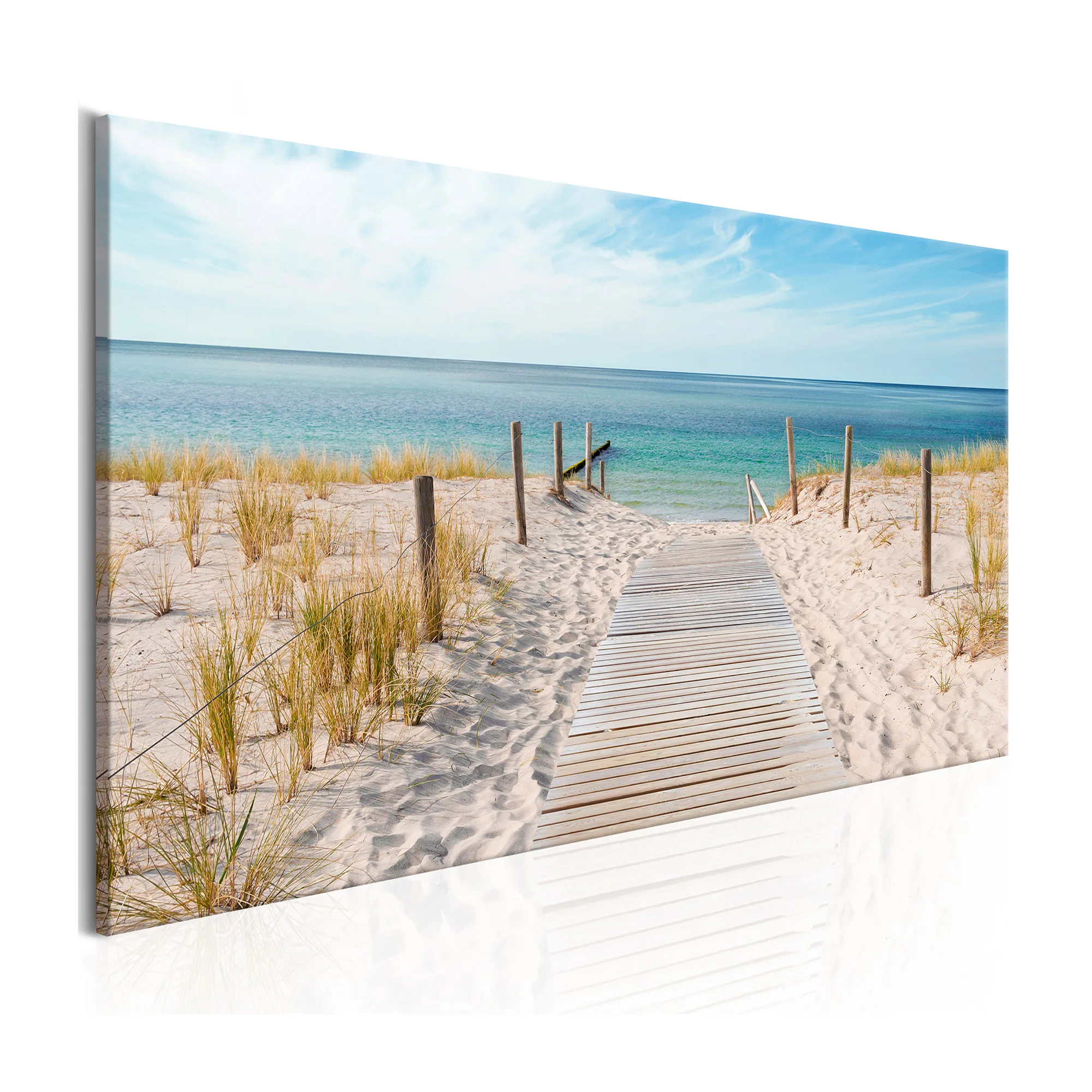 Tavla - The Silence of the Sea 150x50 150x50 cm