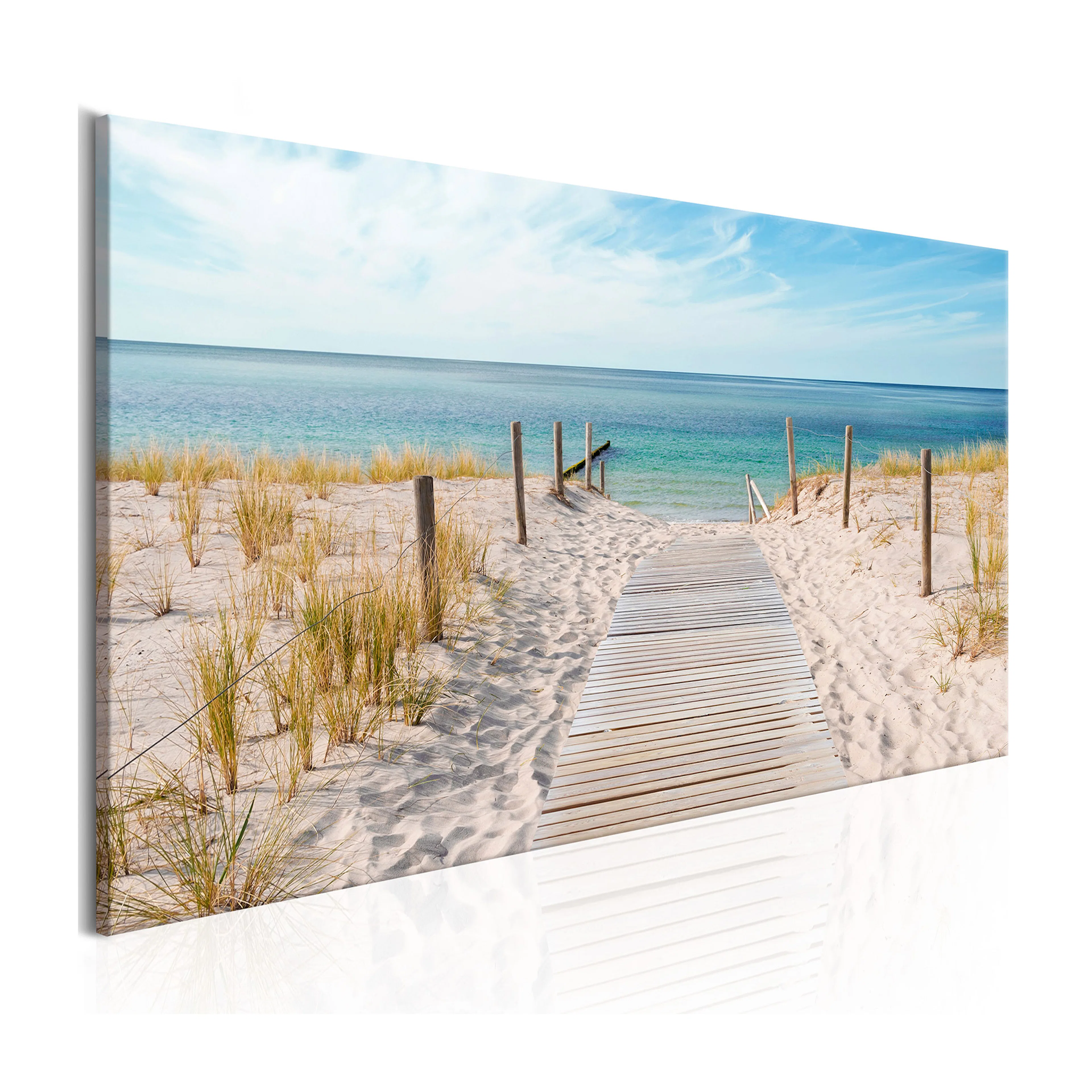 Tavla - The Silence of the Sea 150x50 150x50 cm