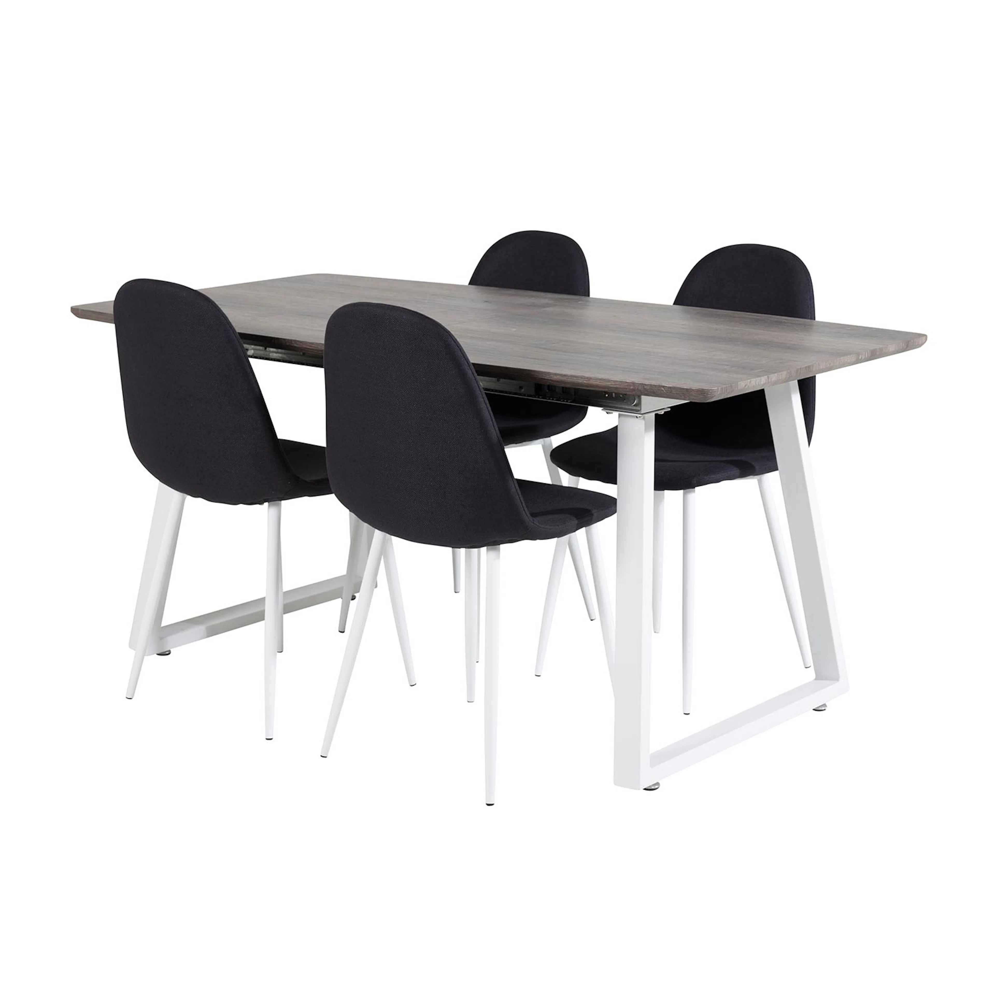 Matgrupp Venture Home Ina med 4 Pobbie Stolar Polyestertyg