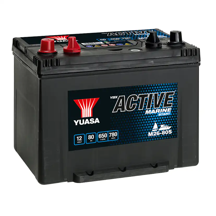 Marinbatteri Yuasa 80Ah 780A