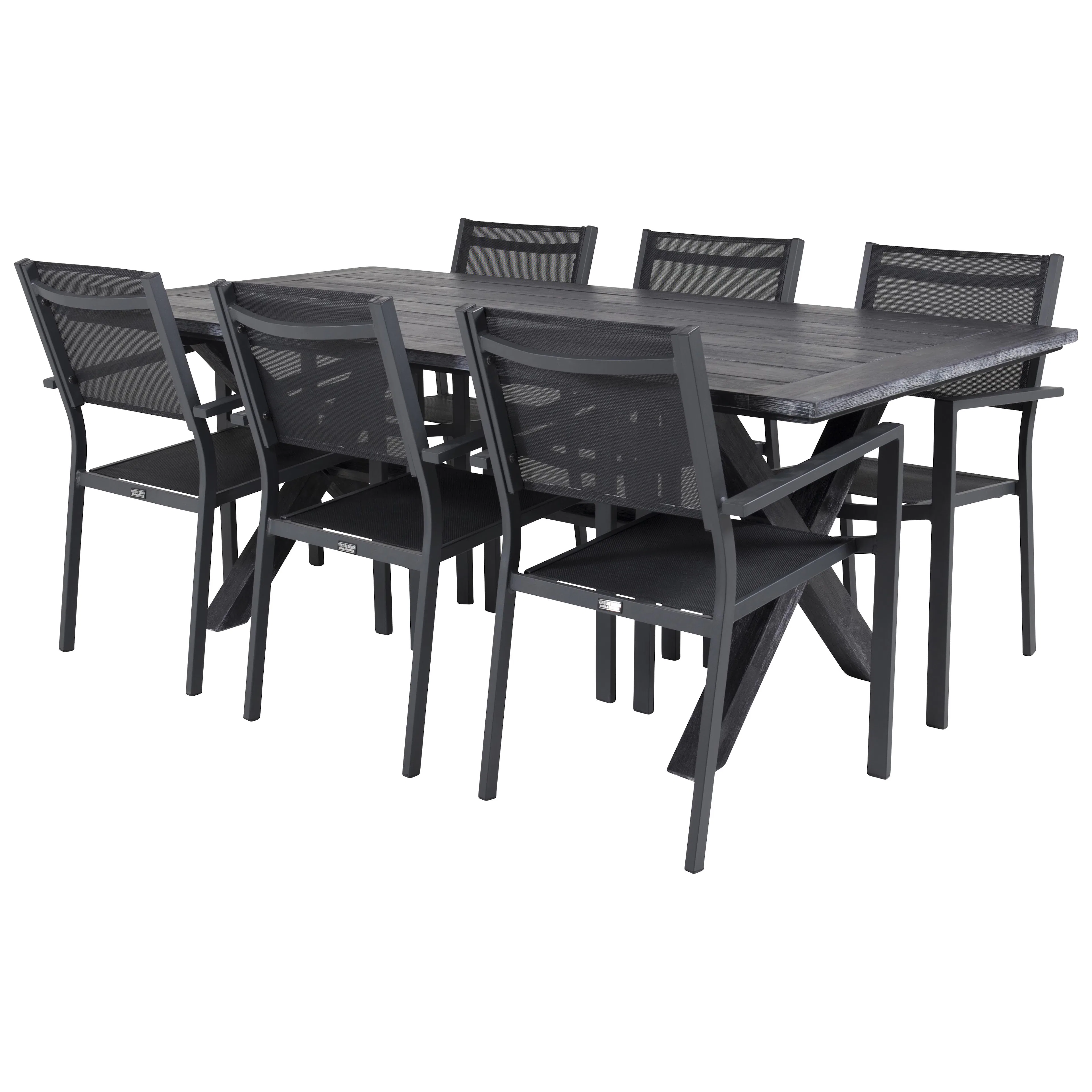 Matgrupp Venture Home Rossi 200 med 6 Copacabana Matstolar