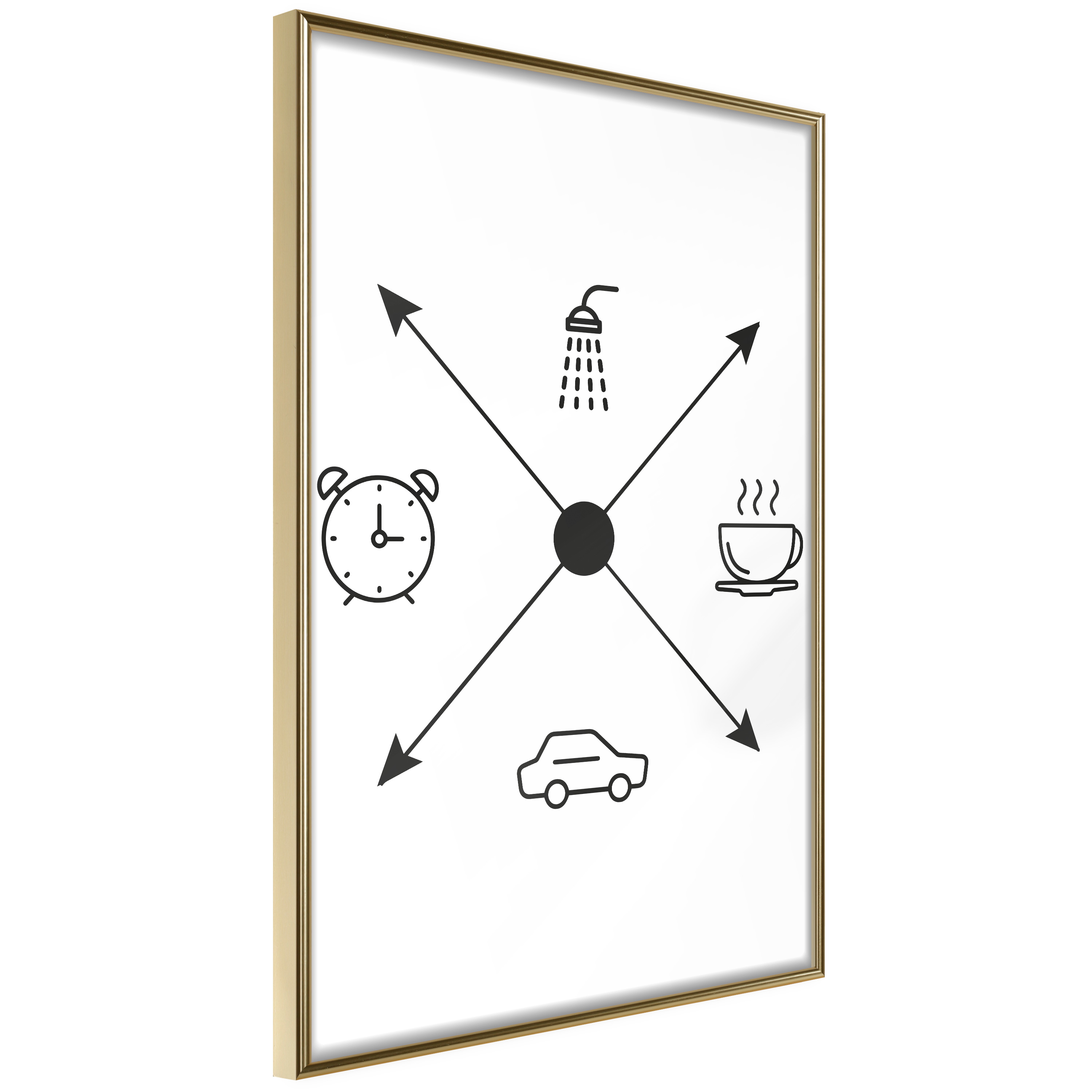 Poster Artgeist Affisch Daily Schedule