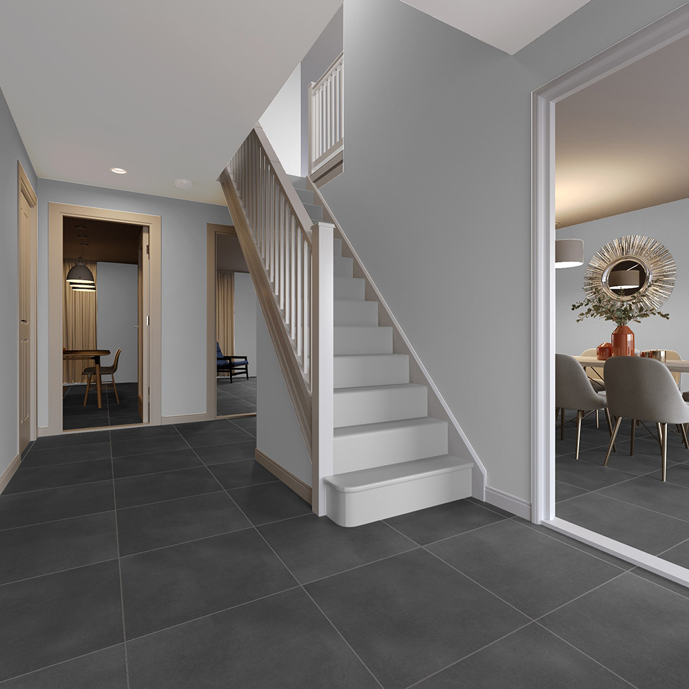 Klinker Tenfors Town Antracite 60x60 cm