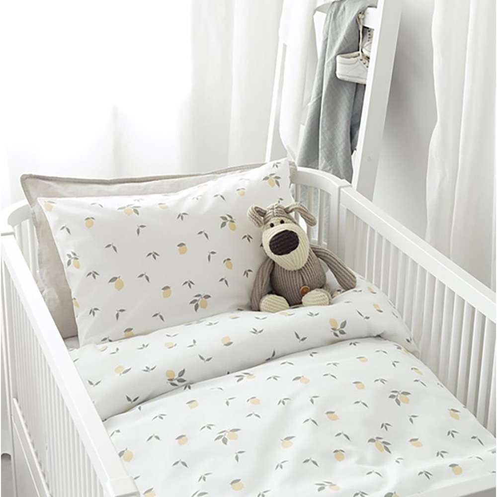 Påslakanset Spjälsäng Borganäs of Sweden Lemons