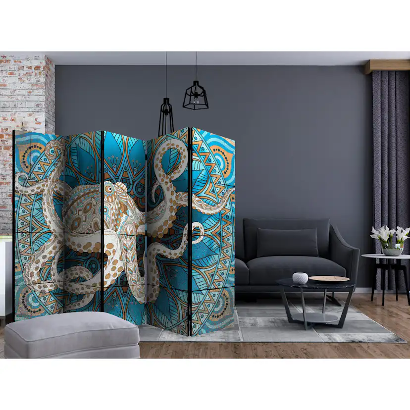 Rumsavdelare Skärmvägg Arkiio Zen Octopus II 225x172 cm