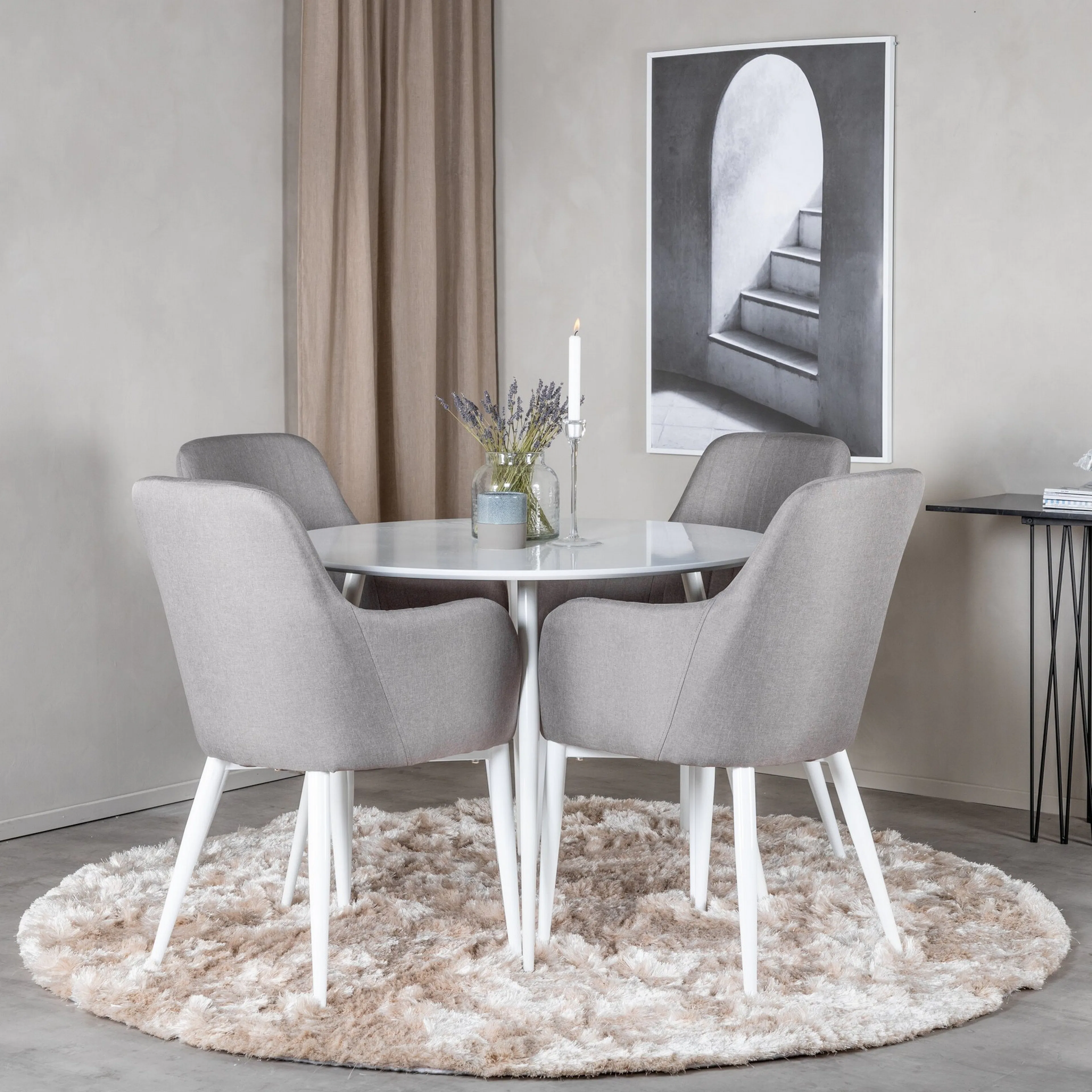 Matgrupp Venture Home Plaza med 4st Comfort Stolar