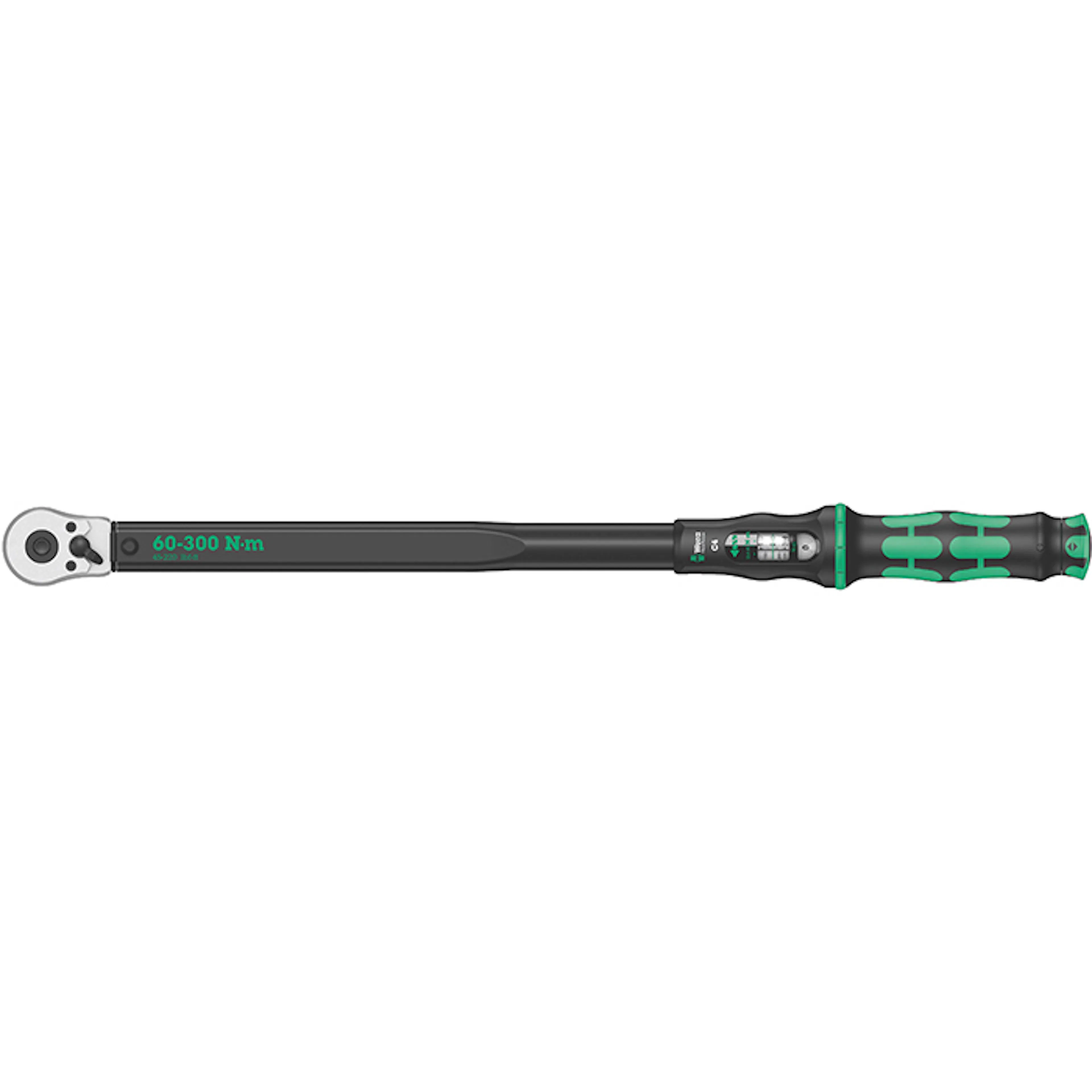 Momentnyckel Wera 1/2 tum Click- Torque C 4 60-300Nm