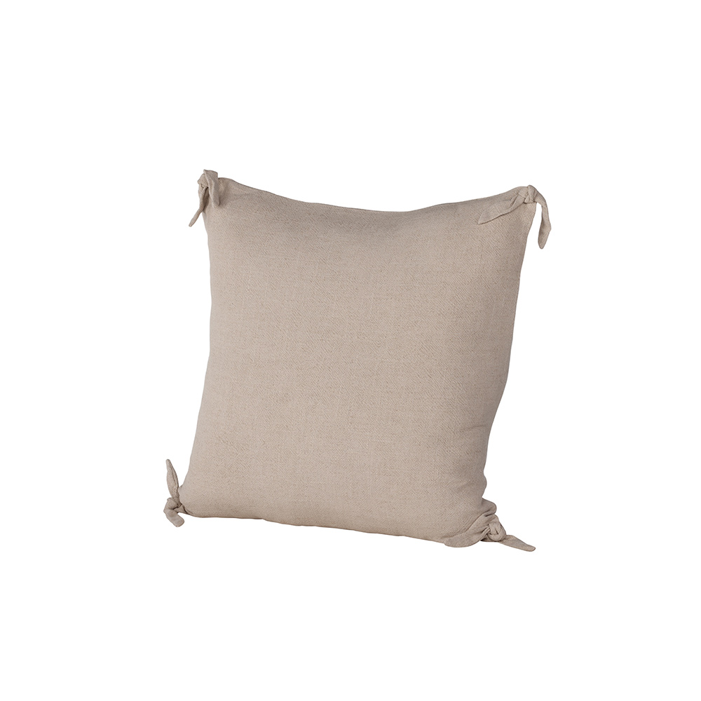 Nora Cushion Cover Linen Viscouse - Beige Beige
