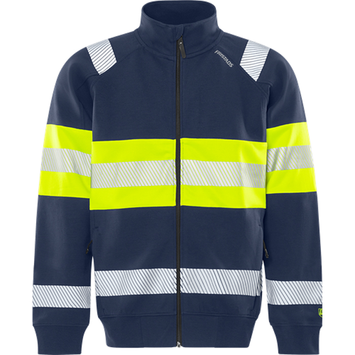 Varsel Sweatshirt-jacka Fristads  Stiby 7531 GKC, klass 1