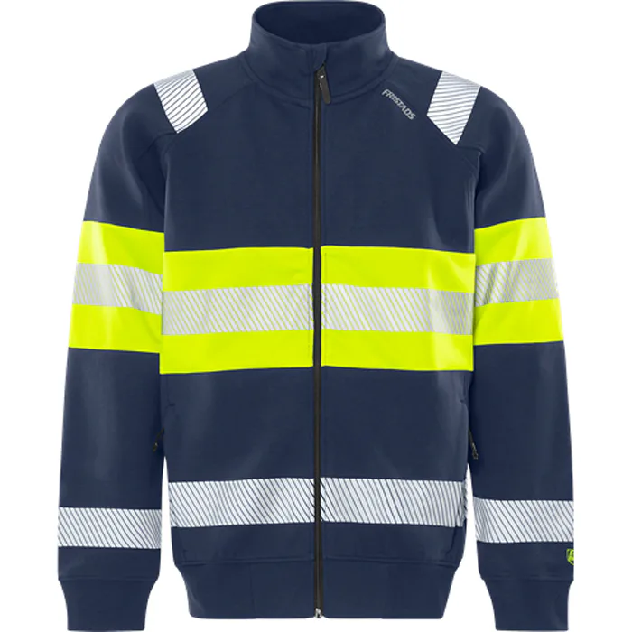 Varsel Sweatshirt-jacka Fristads Stiby 7531 GKC, klass 1