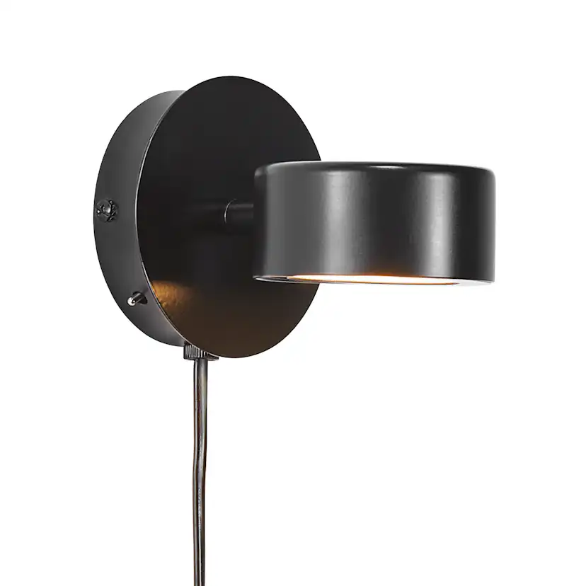 Vägglampa Nordlux Clyde Svart