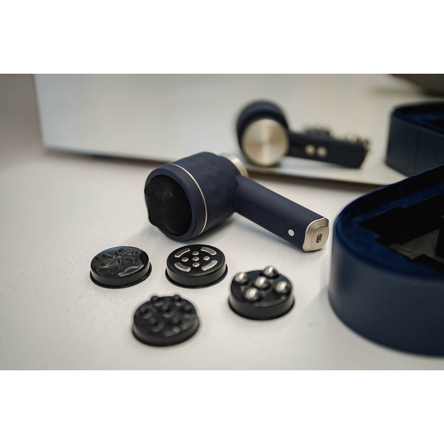 Handhållen MEDIVON Massageapparat Lift Blue