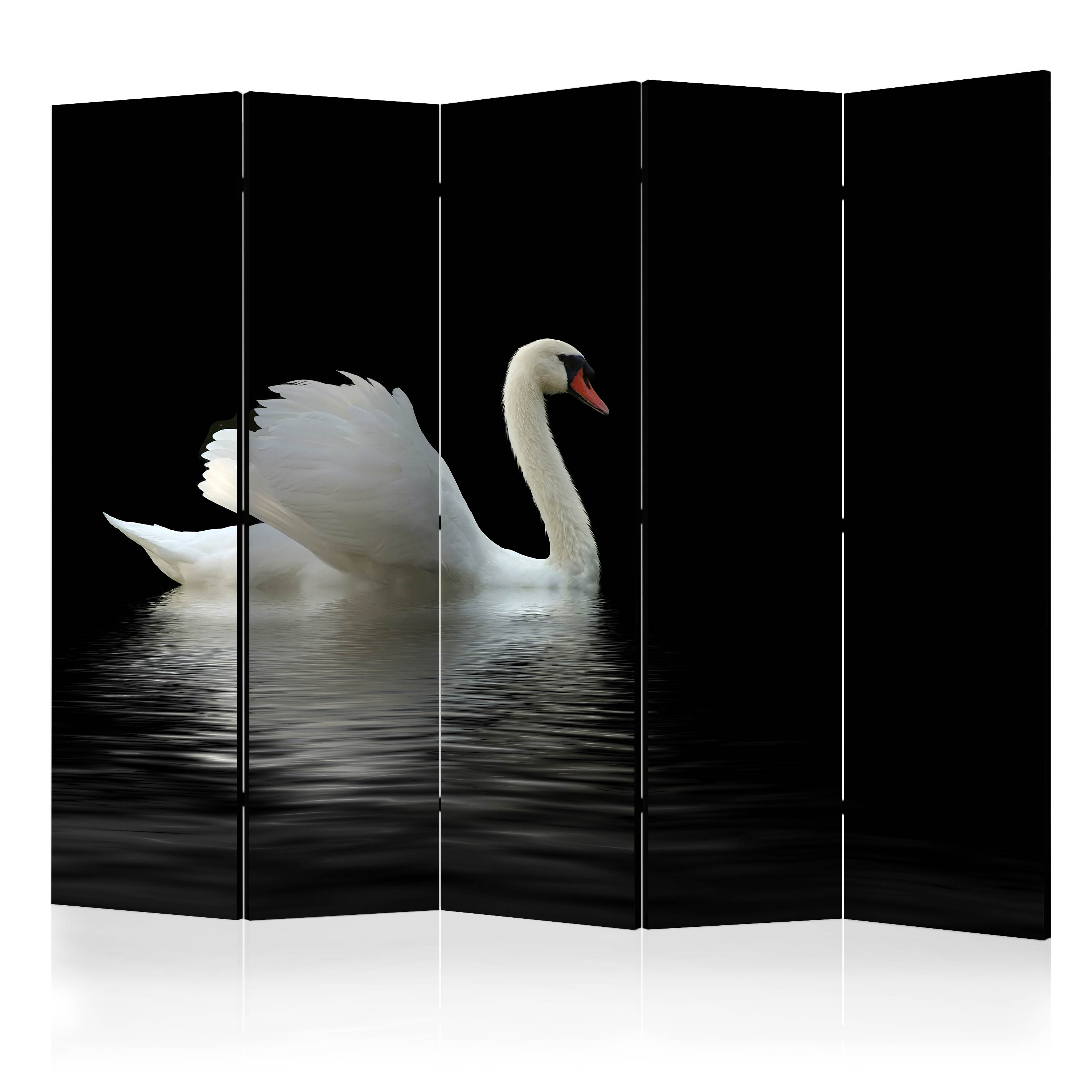 Rumsavdelare Skärmvägg Arkiio Swan Black And White II 225x172 cm