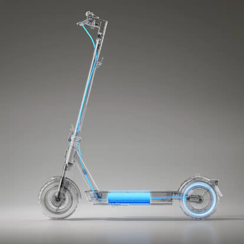 El-Scooter Xiaomi 5 GL, Kraftfull Prestanda