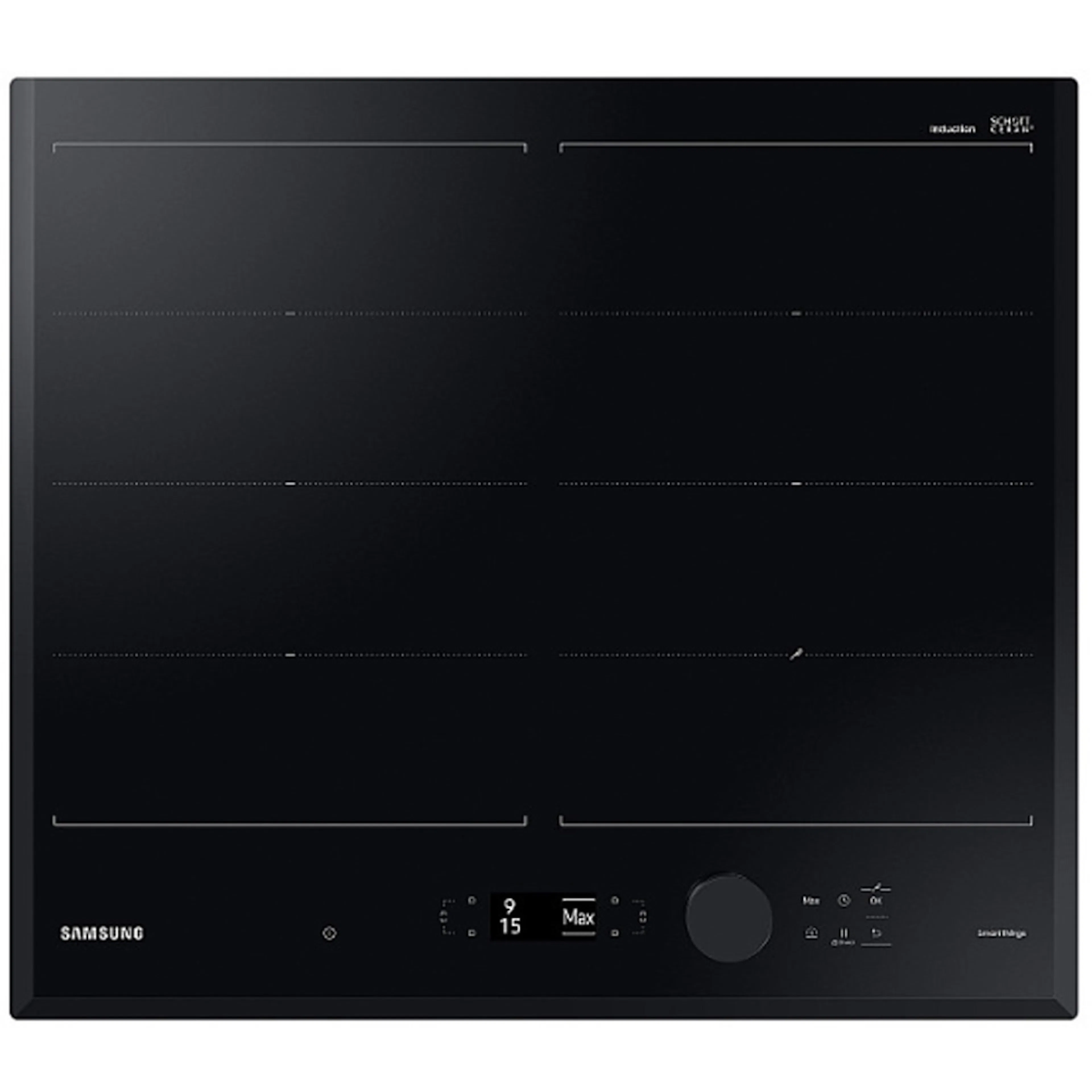 Induktionshäll Samsung NZ64B7799KK/U1 med Flex Zone och Wi-Fi