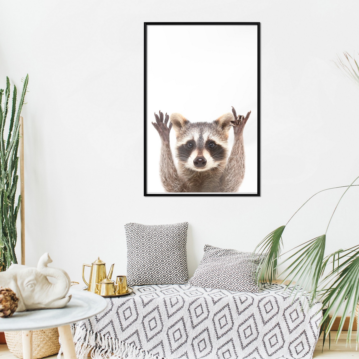 Poster Artgeist Affisch Raccoon