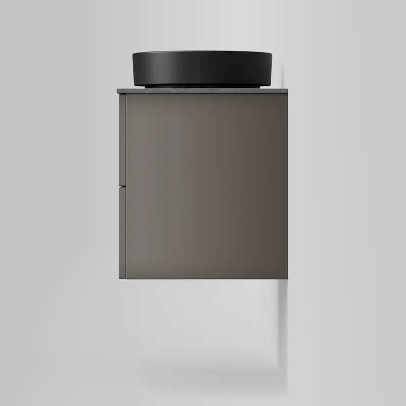 Tvättställ AIR SOAK,Matte black, Porslin, Mattsvart