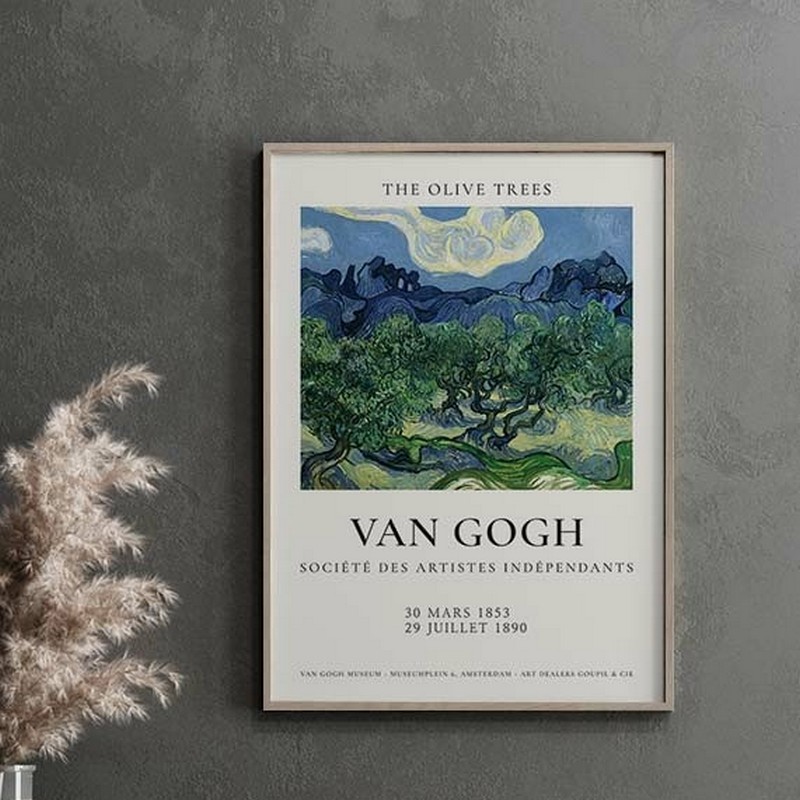 Poster Gallerix Van Gogh The Olive Trees