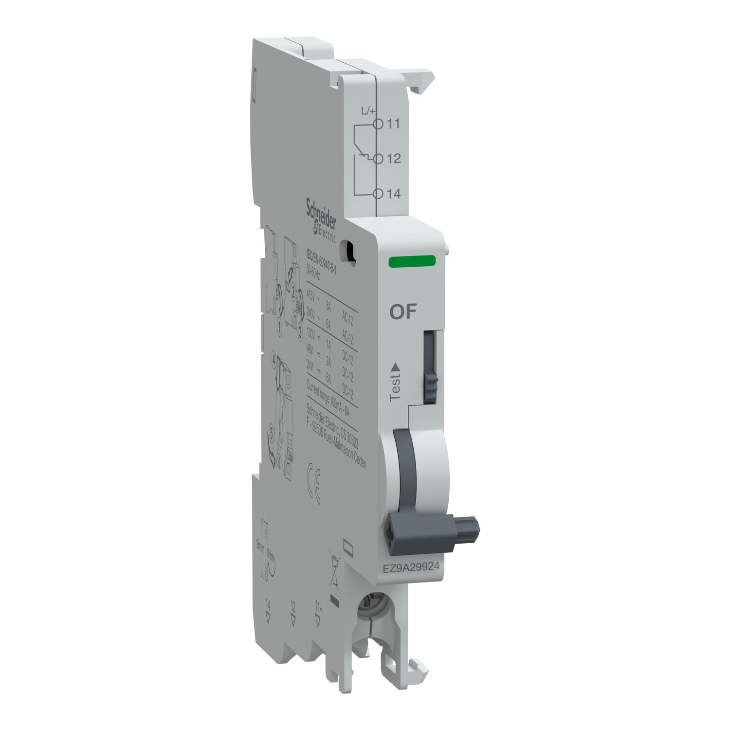 Hjälpkontakt Schneider Electric Easy9 OF AC/DC