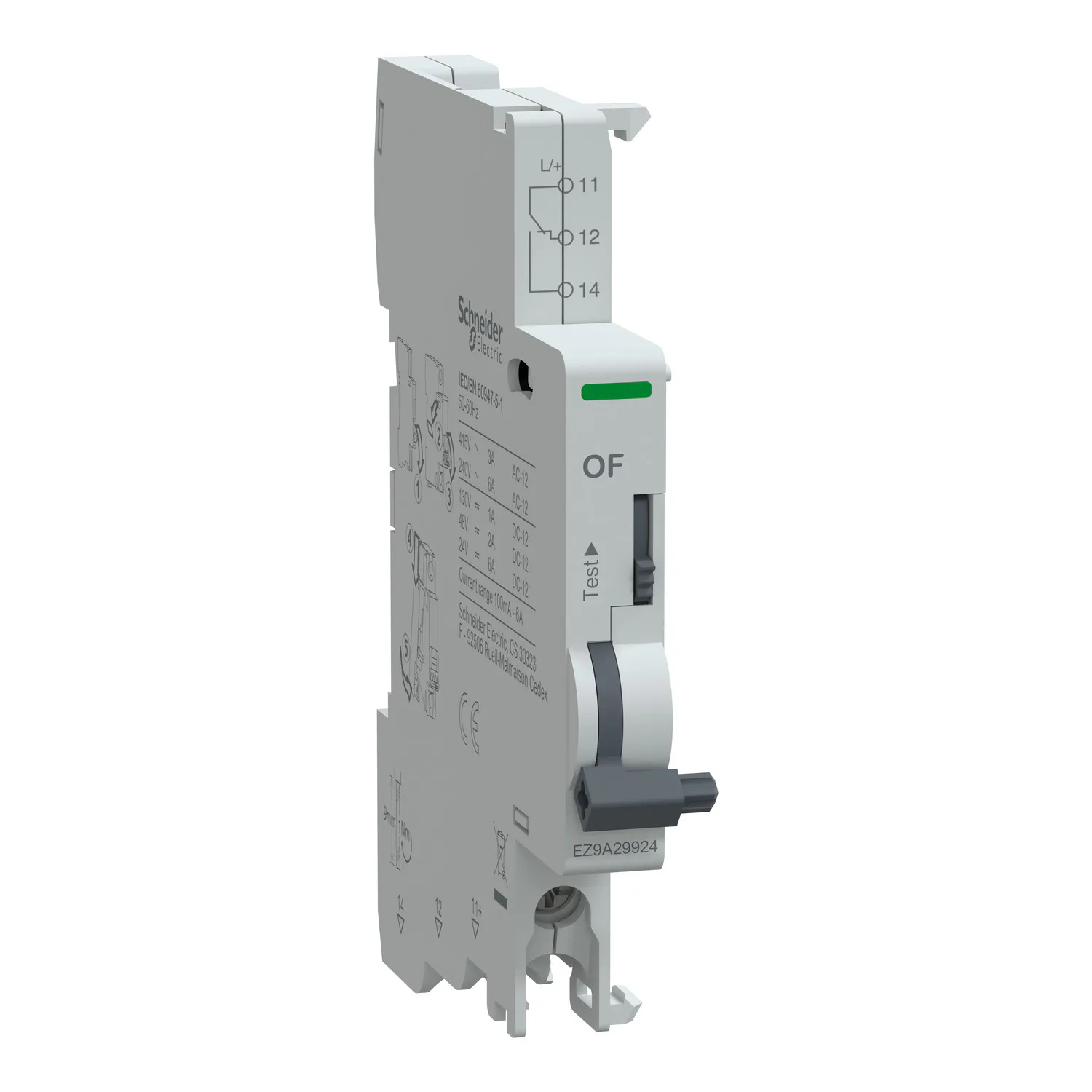 Hjälpkontakt Schneider Electric Easy9 OF AC/DC