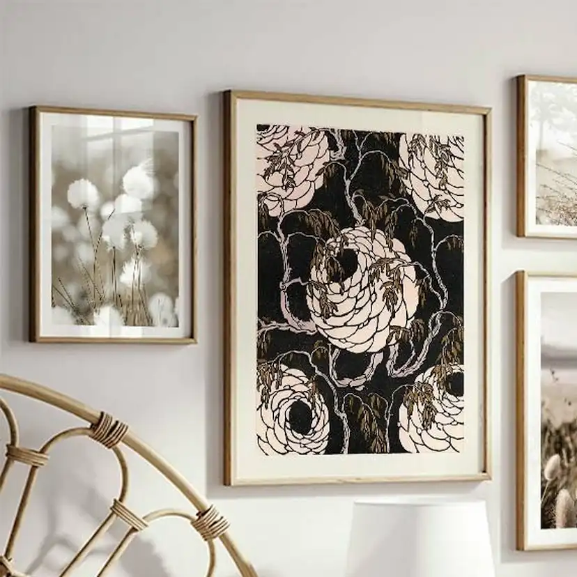 Poster Gallerix Flower Pattern No.2 by E. A. Seguy