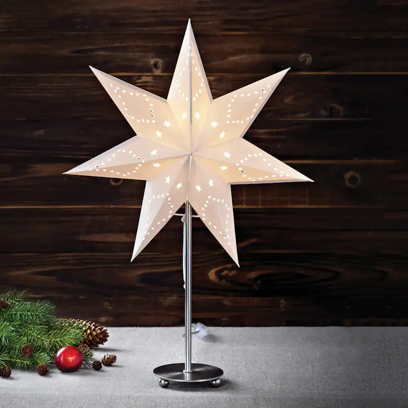Adventsstjärna Markslöjd Saturnus 50 cm