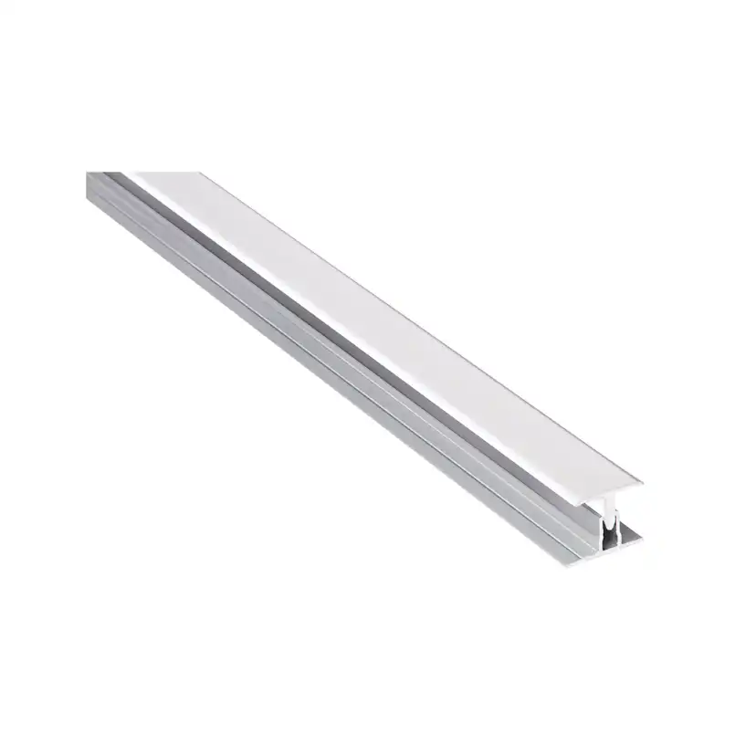 Foglist Fibo Aluminium 2-del skarv 2400 mm, Vit