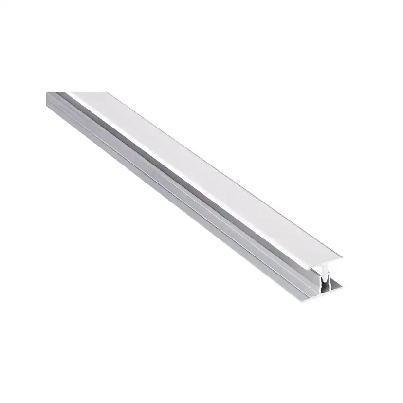 Foglist Fibo Aluminium 2-del skarv 2400 mm, Vit